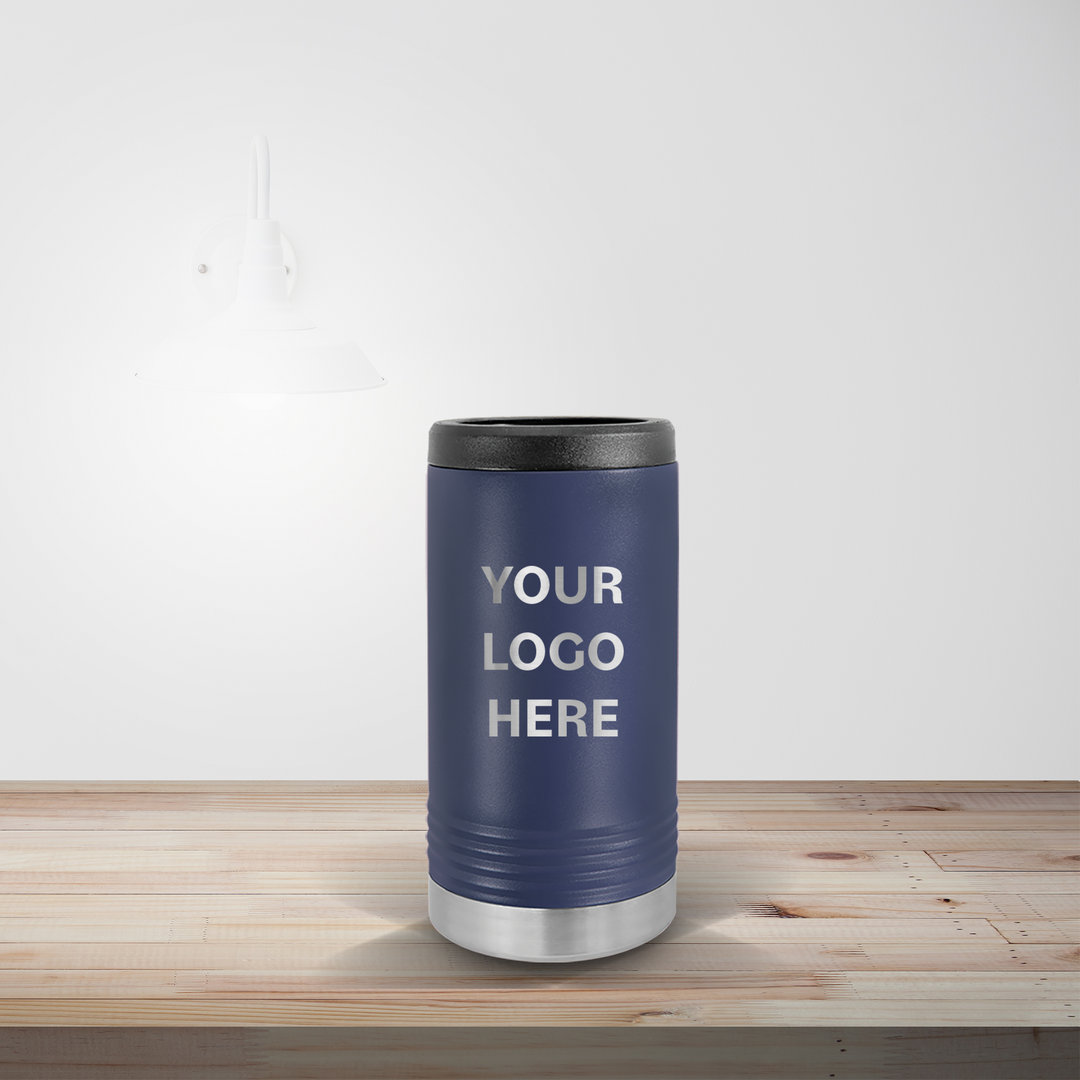 PERSONALIZED SLIM CAN BEVERAGE HOLDER