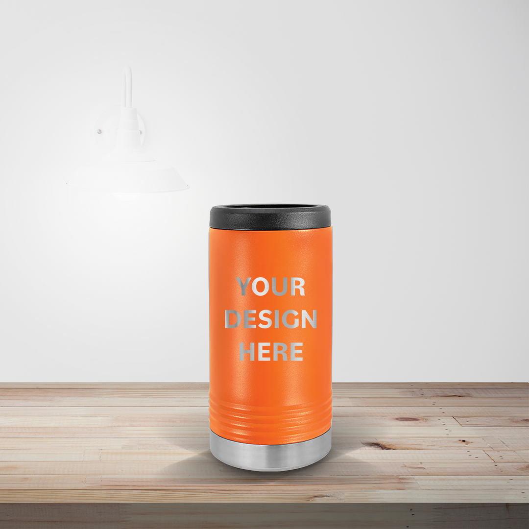 PERSONALIZED DRINKWARE | SLIM CAN BEVERAGE HOLDER 12OZ