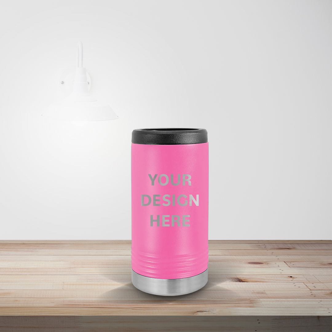 PERSONALIZED DRINKWARE | SLIM CAN BEVERAGE HOLDER 12OZ