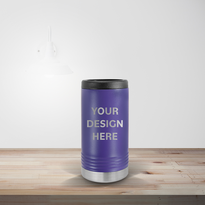 PERSONALIZED DRINKWARE | SLIM CAN BEVERAGE HOLDER 12OZ