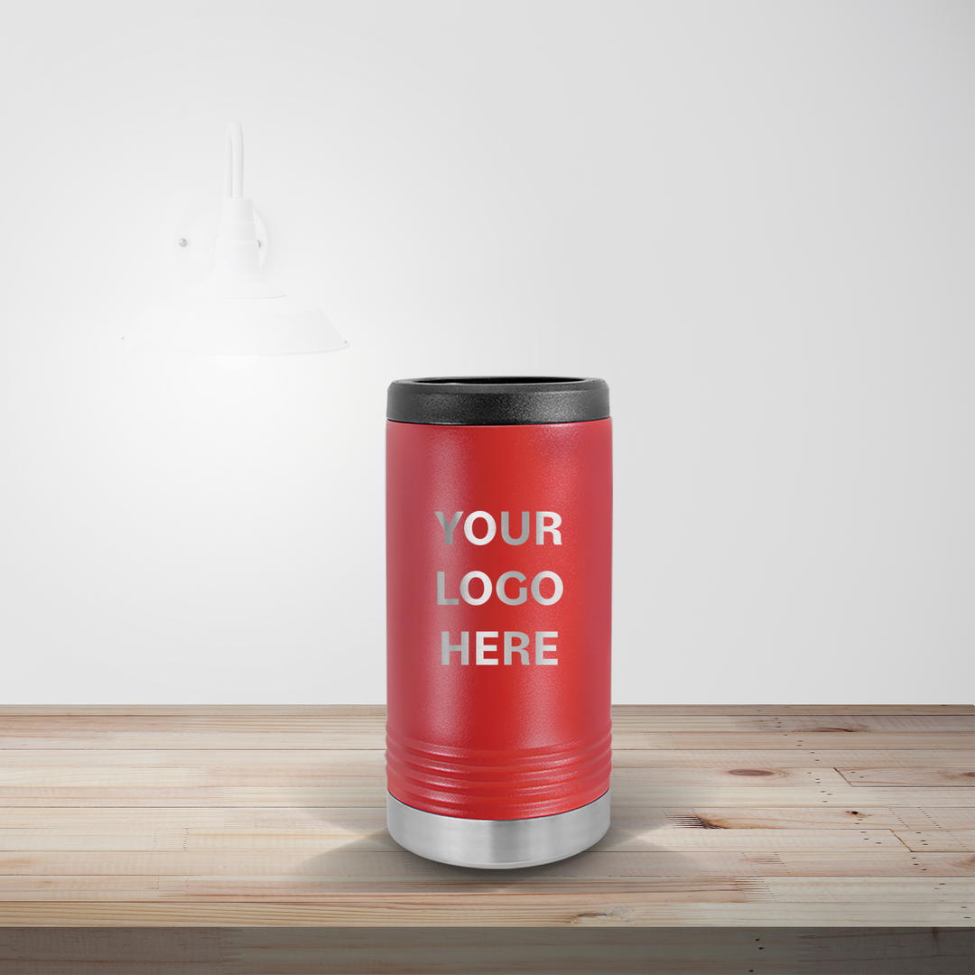 PERSONALIZED SLIM CAN BEVERAGE HOLDER