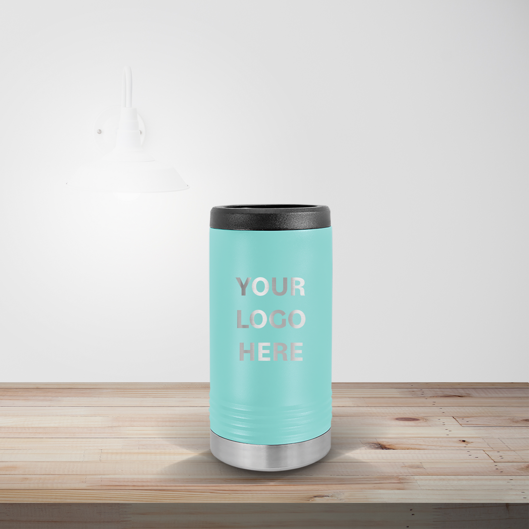 PERSONALIZED SLIM CAN BEVERAGE HOLDER