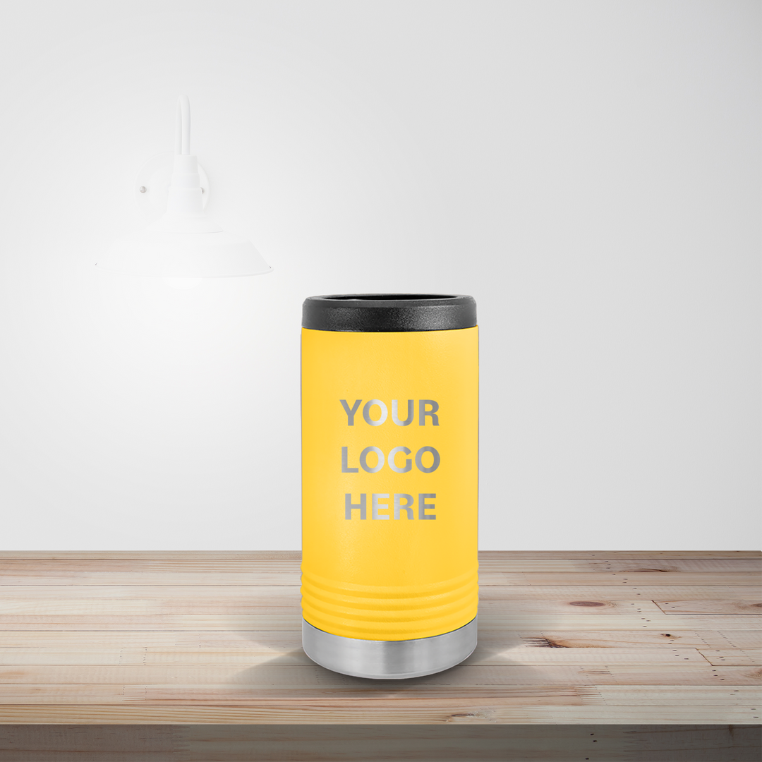 PERSONALIZED SLIM CAN BEVERAGE HOLDER